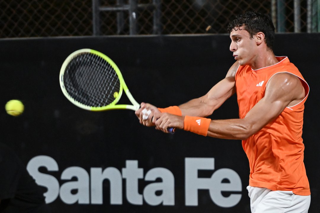 Juan Manuel Cerúndolo en el Challenger de Rosario