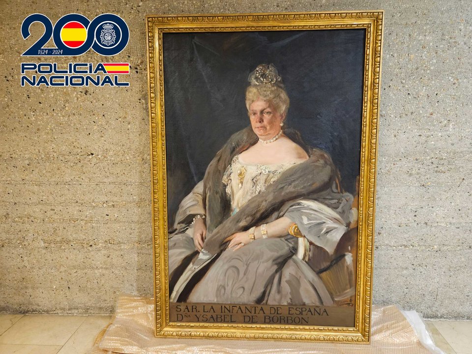 Retrato de Isabel de Borbón, La Chata, de Joaquín Sorolla