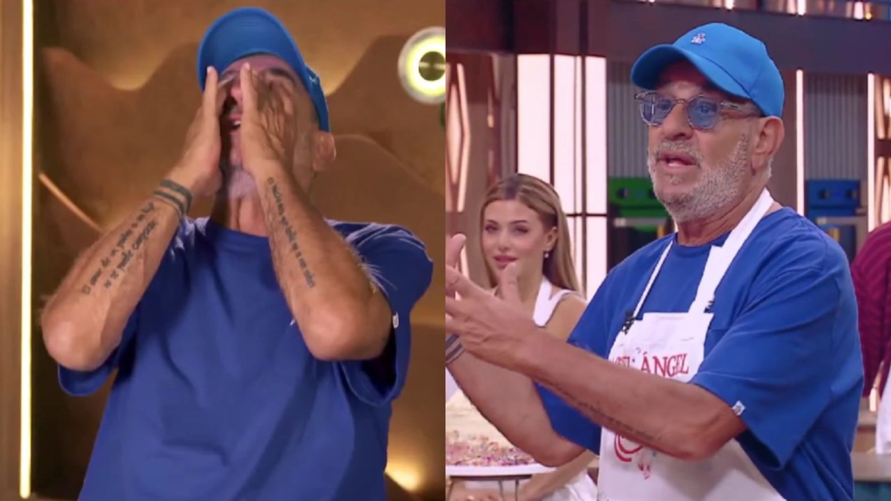 Miguel Ángel Rodríguez furioso en las cocinas de MasterChef Celebrity