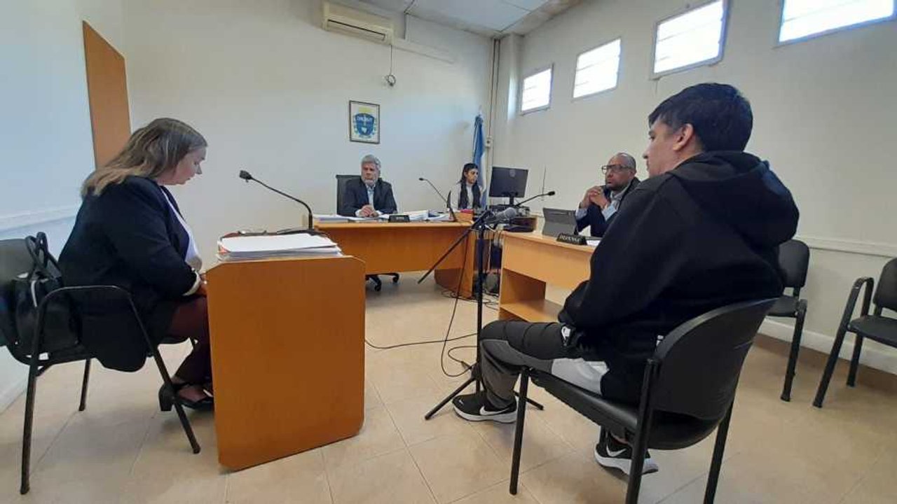 Fachada de los tribunales de Comodoro Rivadavia donde se dictó la condena