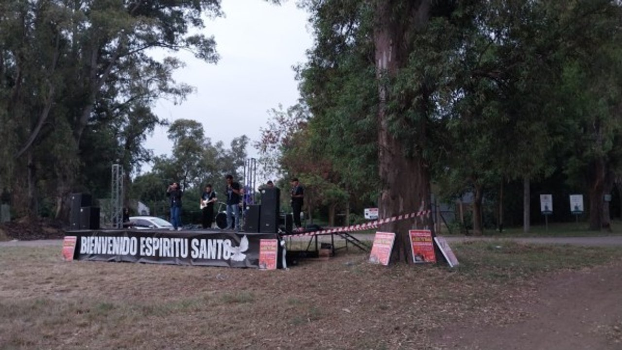 Plazoleta Los Inmortales en General Rodríguez, eje del conflicto por su uso religioso