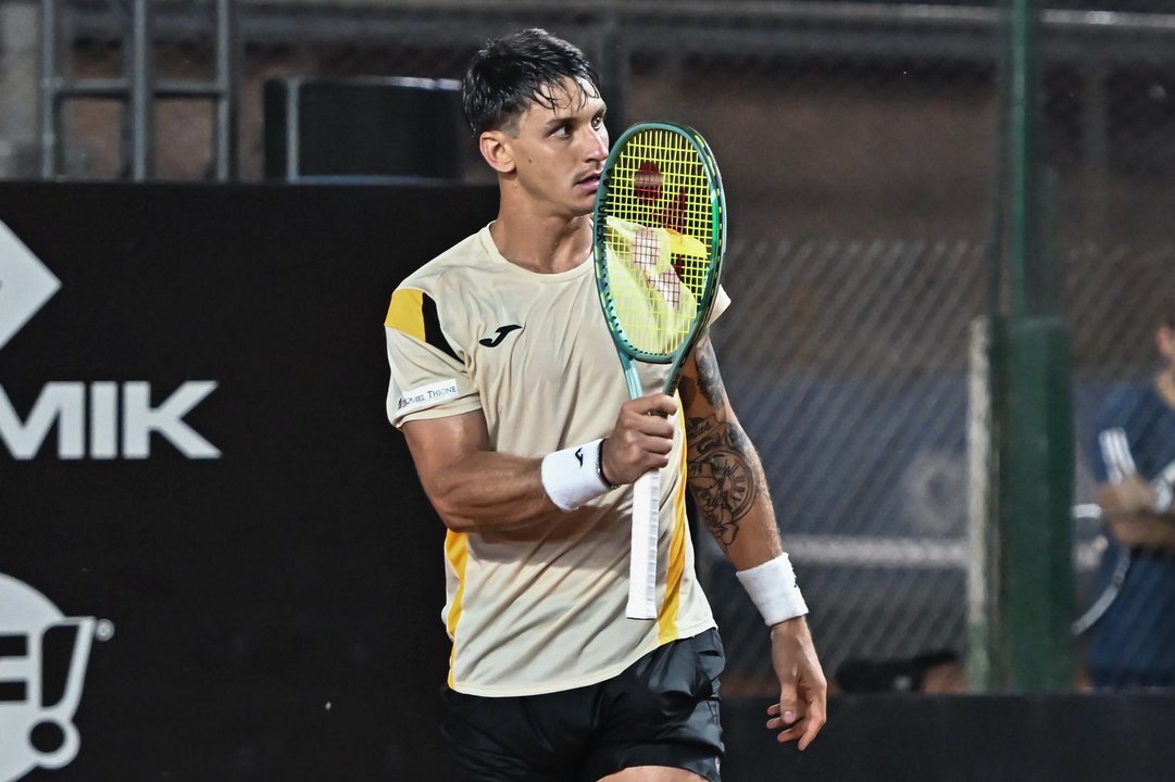 Camilo Ugo Carabelli en el Challenger de Rosario