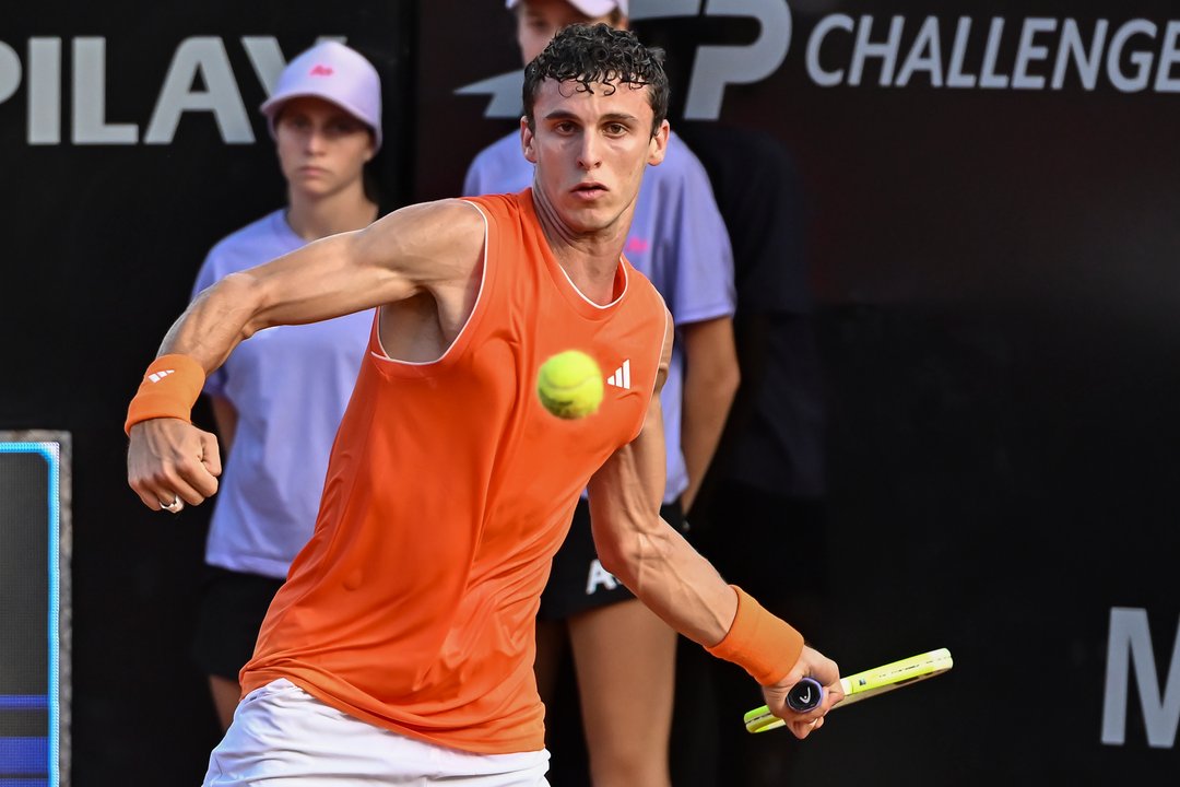 Juan Manuel Cerúndolo en el Challenger de Rosario