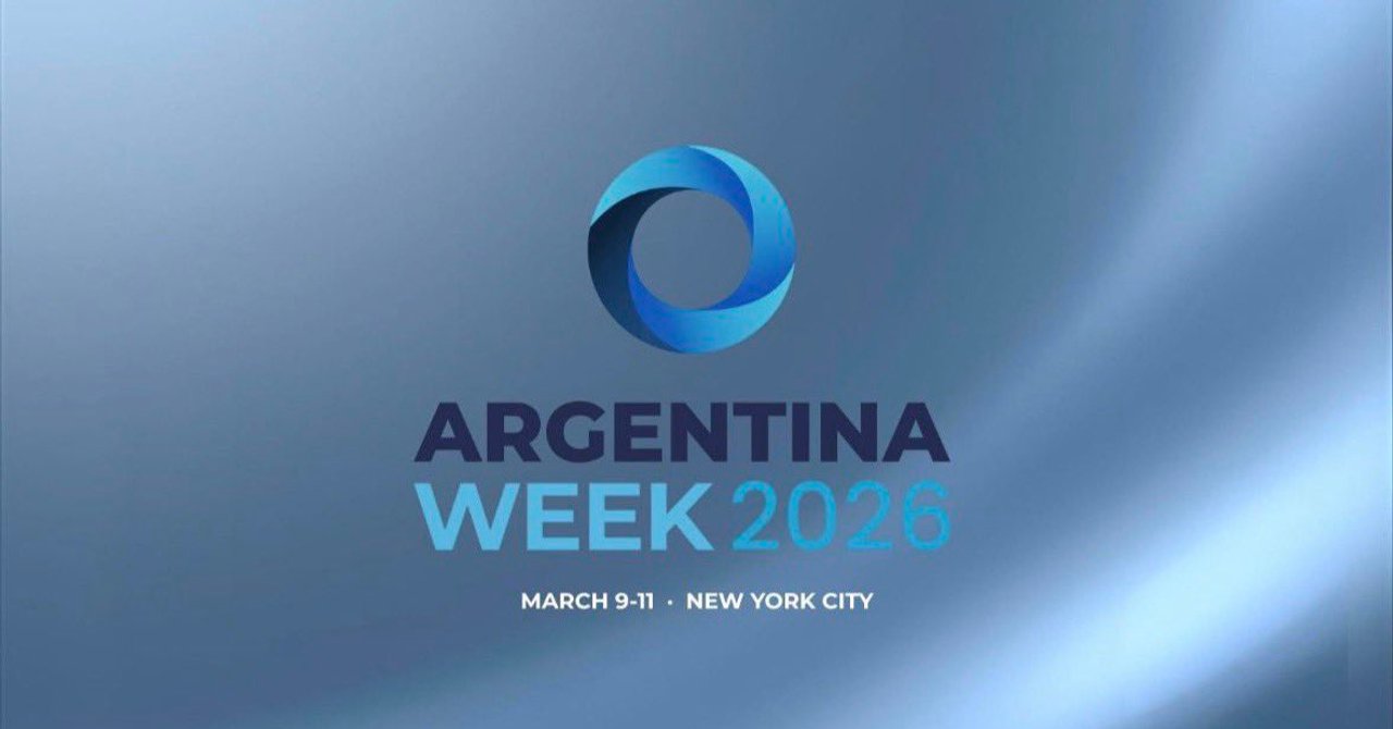 Funcionarios argentinos durante la Argentina Week en Nueva York