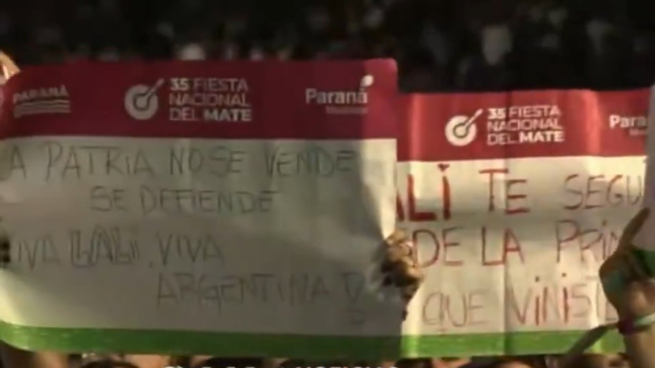 Escenario de la Fiesta Nacional del Mate en Paraná