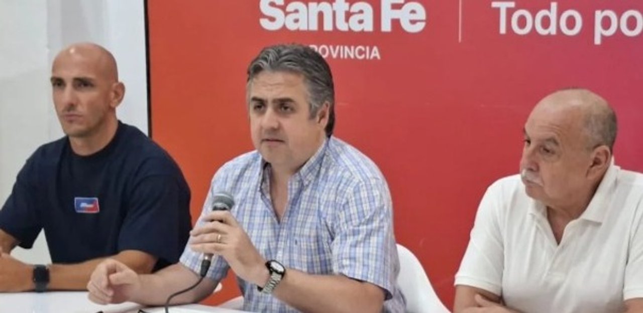 Movilización y protesta de policías en la provincia de Santa Fe