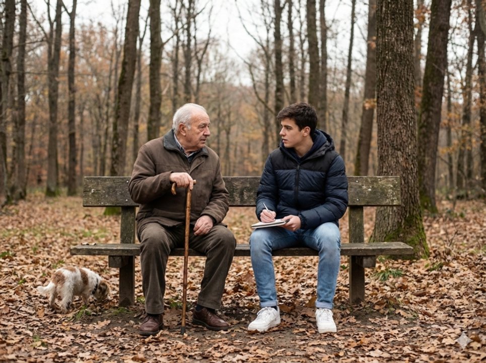Portada del libro El viejo, el joven y el perro