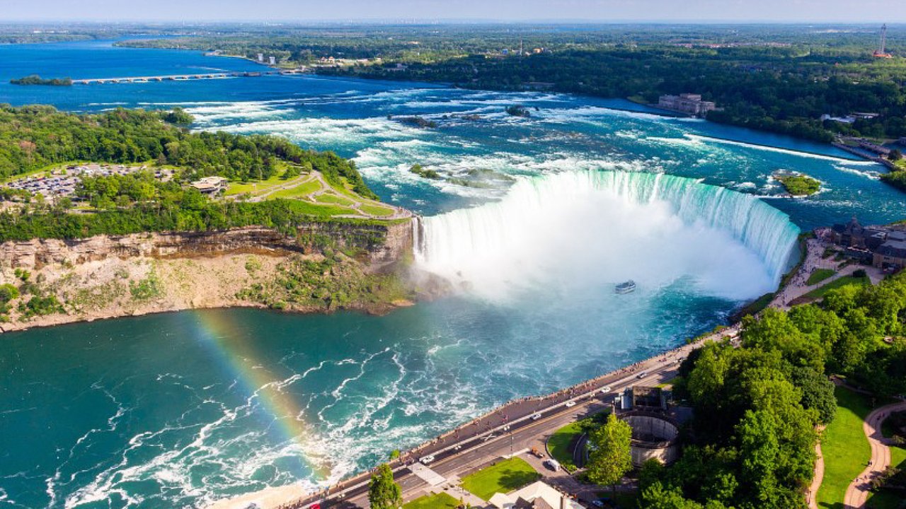 Vista panorámica de las Cataratas del Iguazú
