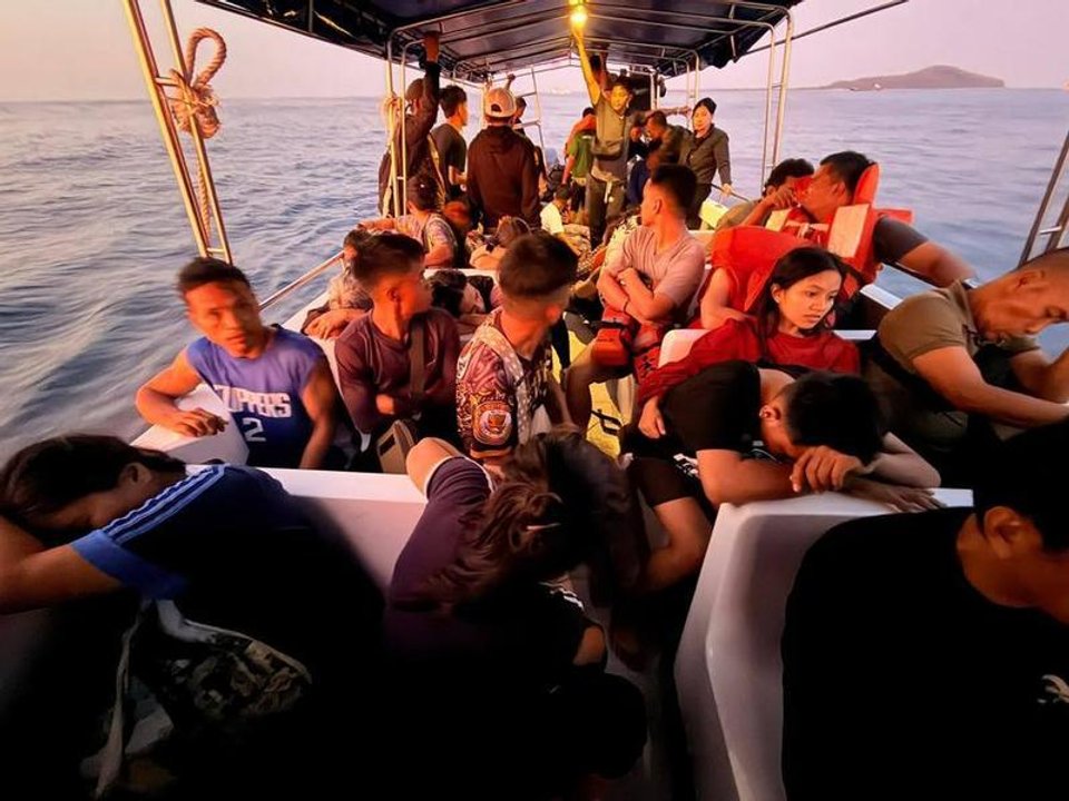 Operativo de rescate tras el hundimiento de un ferry en Filipinas