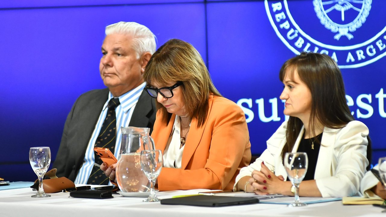 Patricia Bullrich ingresa al Senado para tratar la reforma laboral