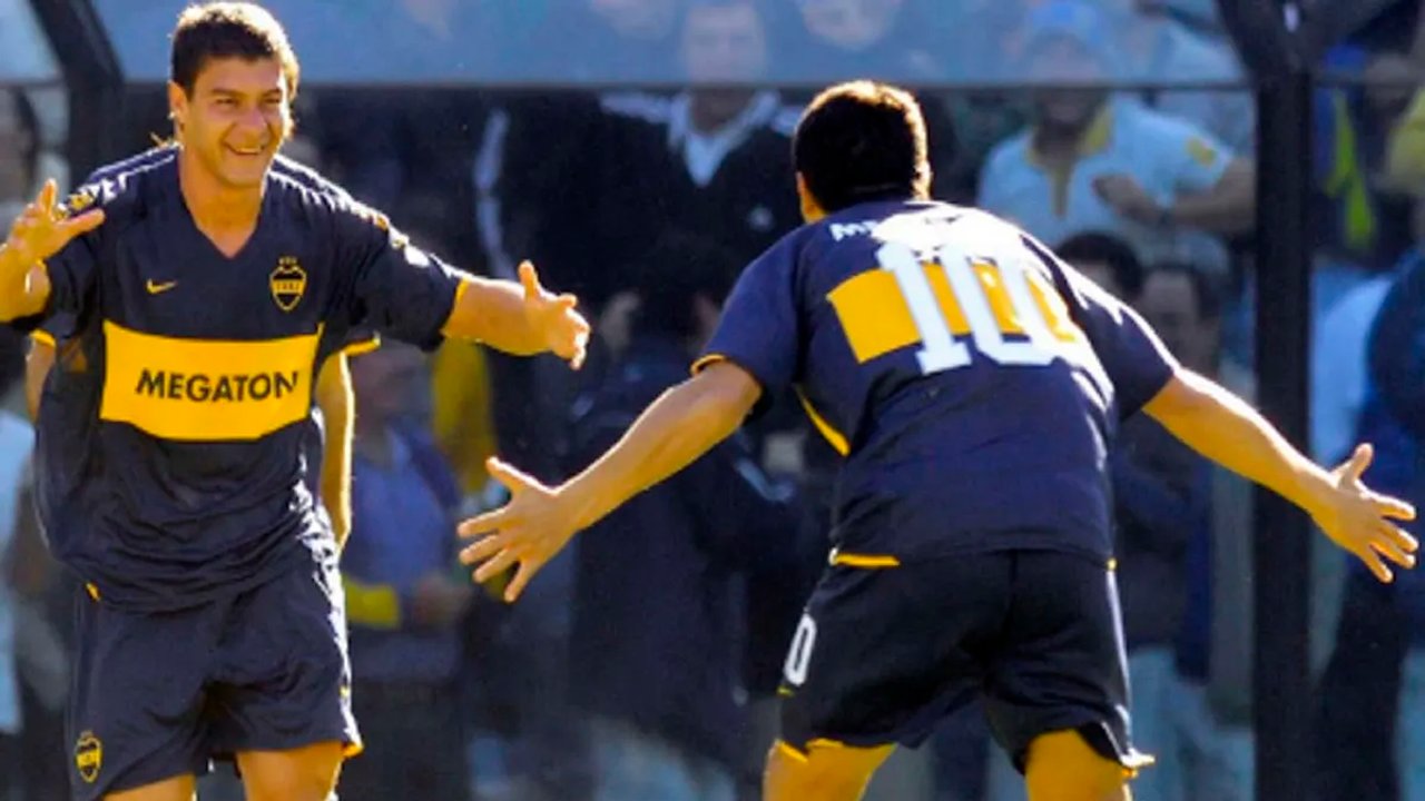 Sebastián Battaglia durante su etapa como entrenador de Boca Juniors