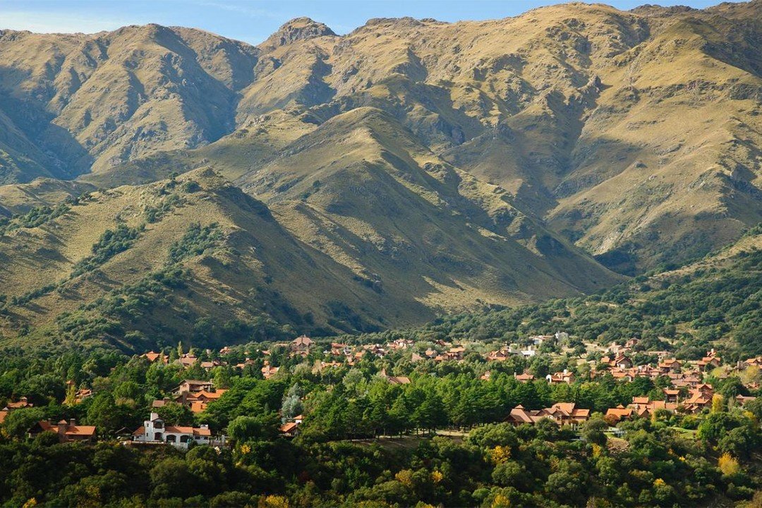 Atardecer en los miradores de Merlo, San Luis