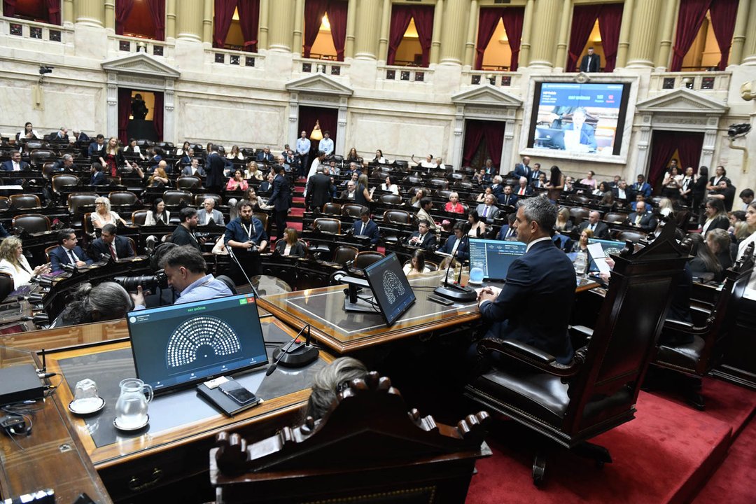 Sesión en la Cámara de Diputados por régimen penal juvenil