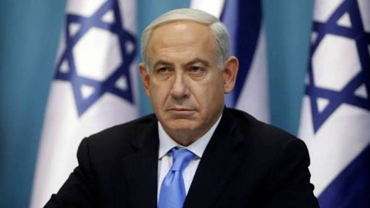 Benjamin Netanyahu junto a autoridades de Estados Unidos