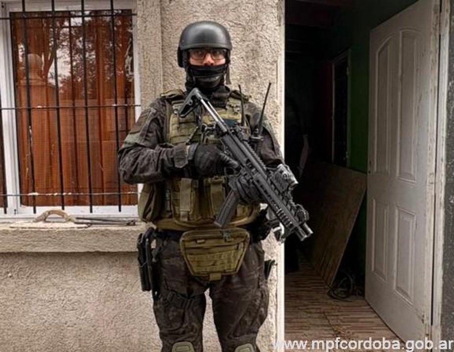 Secuestro de drogas en operativo policial en Córdoba