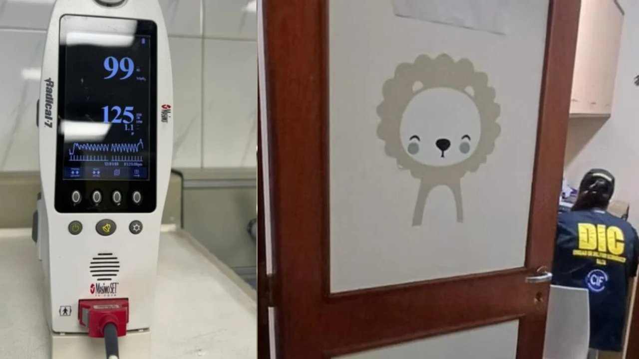 Equipos neonatales hallados en una clínica privada de Salta