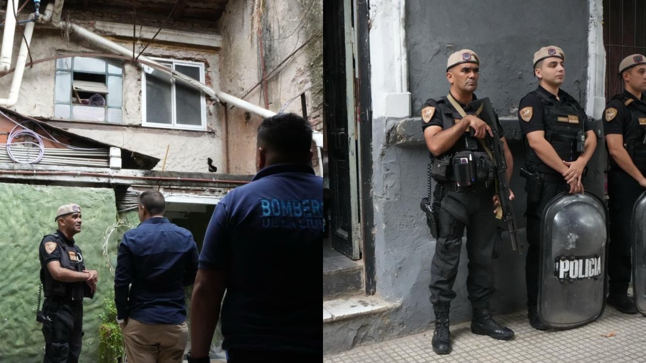 Operativo de recuperación de un PH usurpado en Palermo