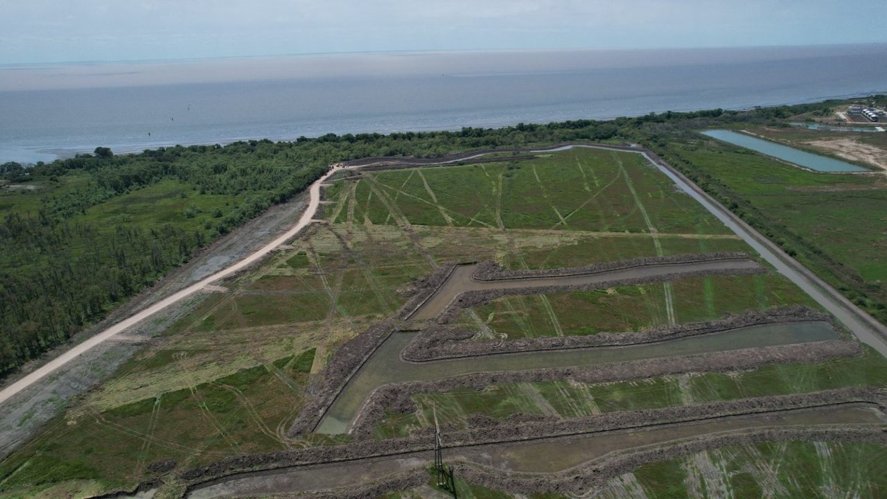 Movimientos de suelo en la zona del proyecto eco-urbano en Berazategui