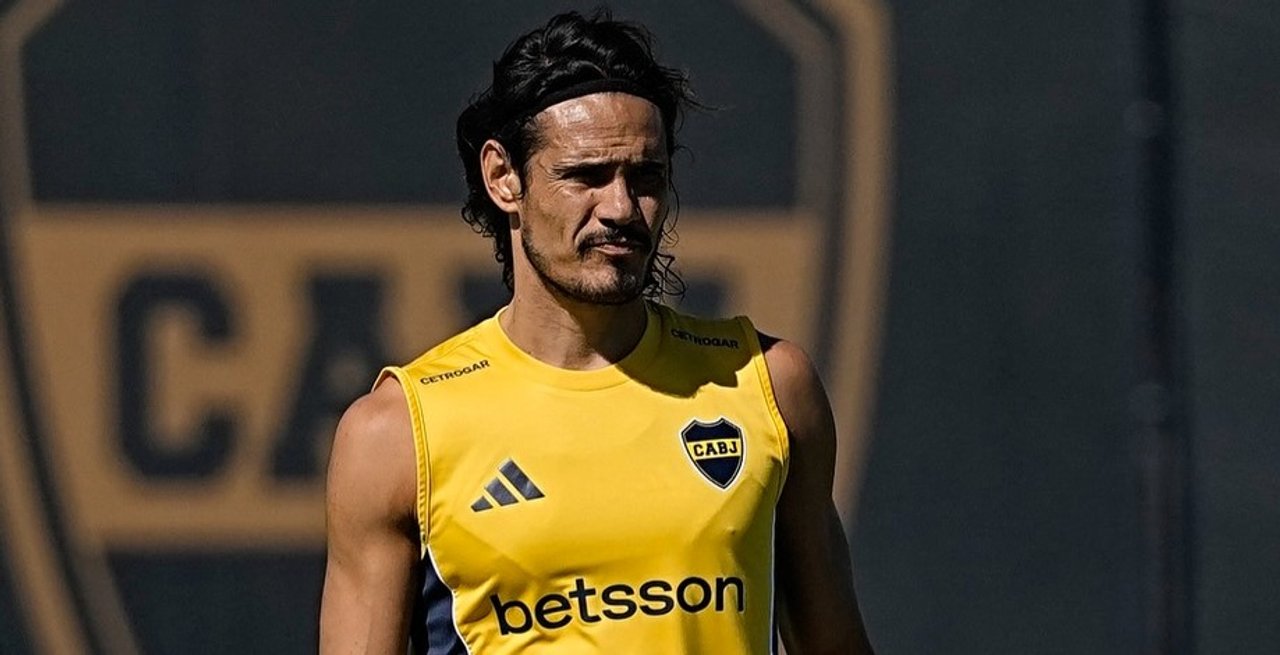 Edinson Cavani vuelve a la lista de convocados de Boca Juniors