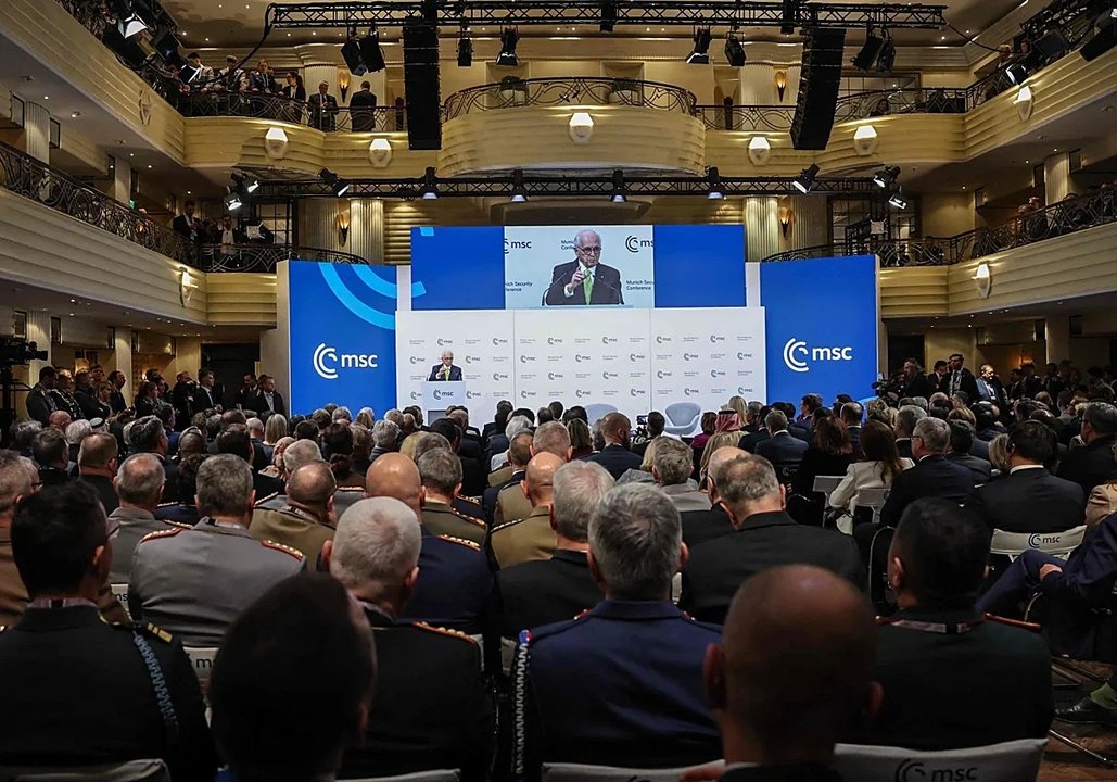 Líderes europeos durante la Conferencia de Seguridad de Múnich