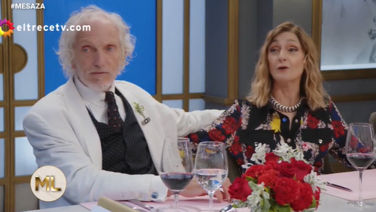 Boy Olmi y Carola Reyna en televisión recordando su historia de amor