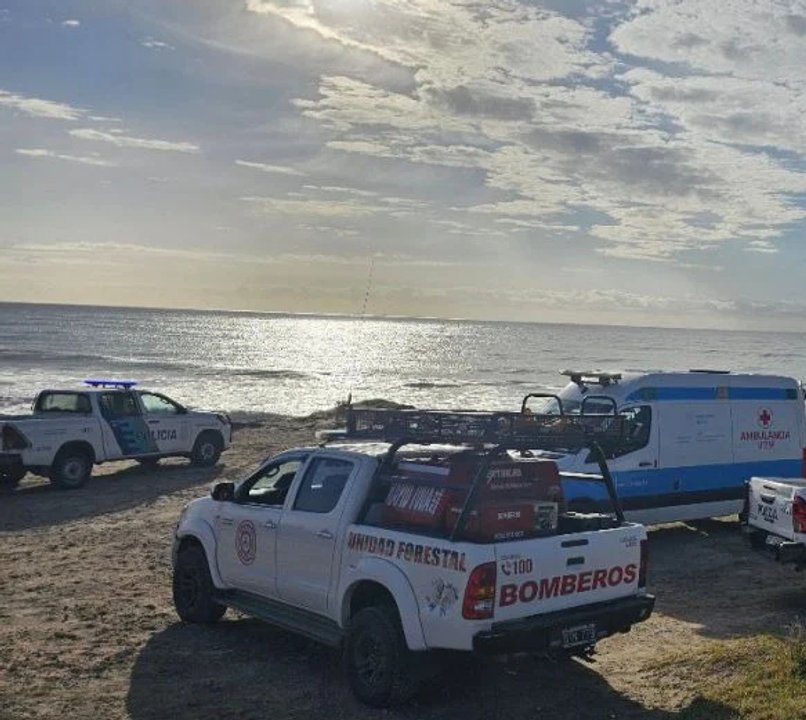 Operativo de emergencia en la costa atlántica