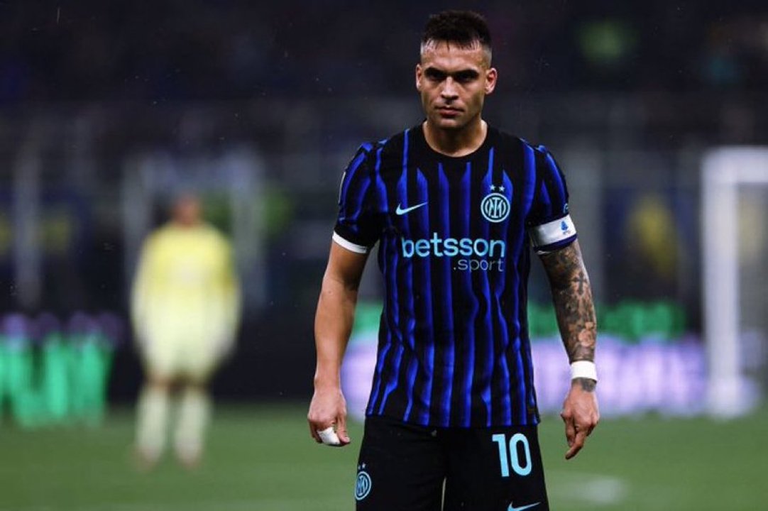 Lautaro Martínez lesionado en el Inter de Milan