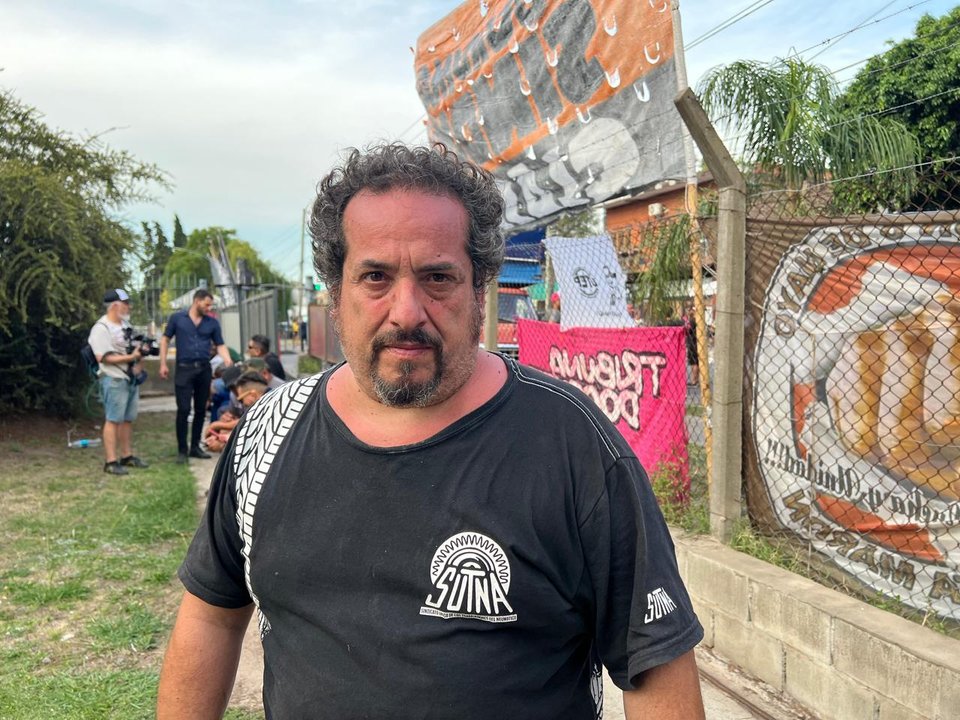 Planta de la empresa Fate en medio del conflicto del neumático