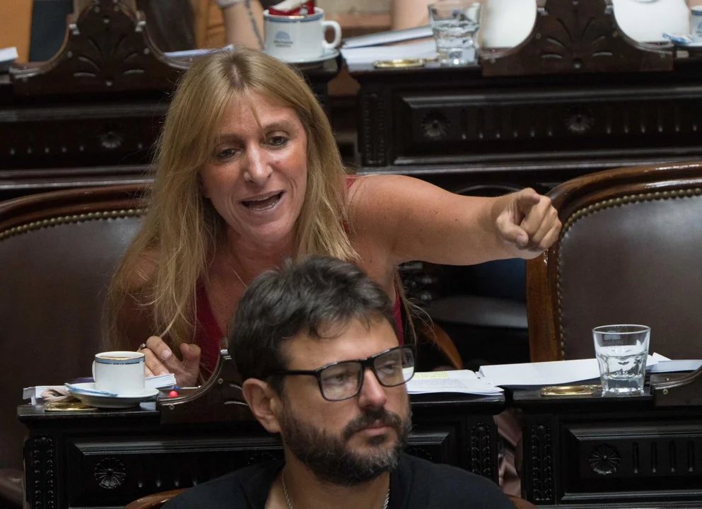 Carignano: “El ladrón, corrupto y chorro de Adorni se robó hasta el agua de los floreros"