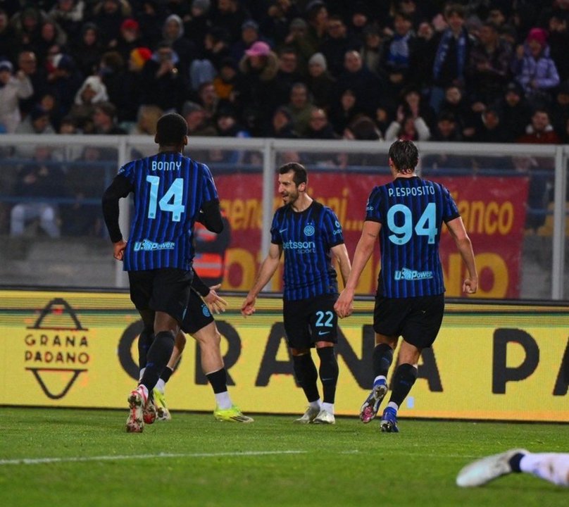 Inter festeja un nuevo triunfo como visitante ante Lecce