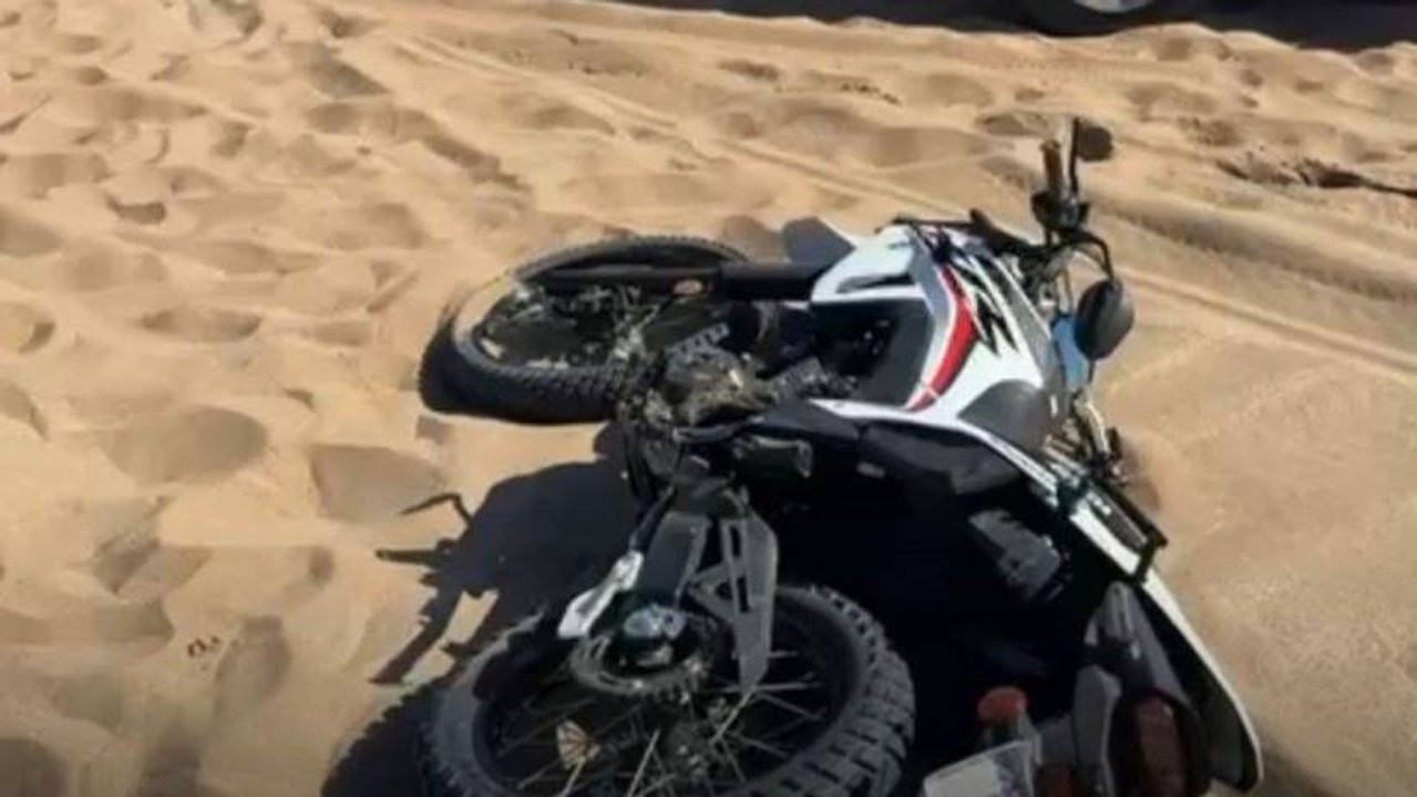 Zona de médanos en Villa Gesell donde ocurrió el accidente fatal