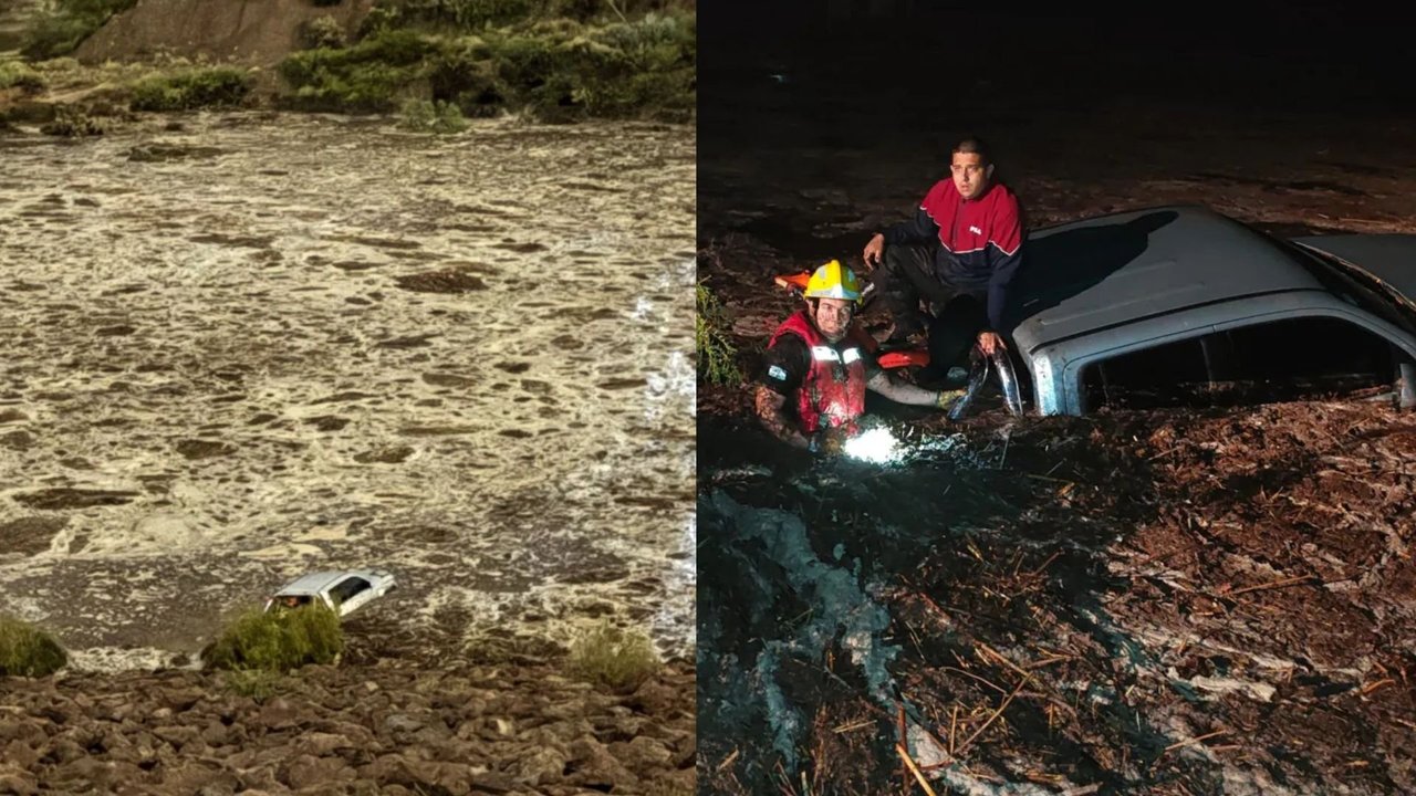 Operativos de emergencia por temporal en Mendoza
