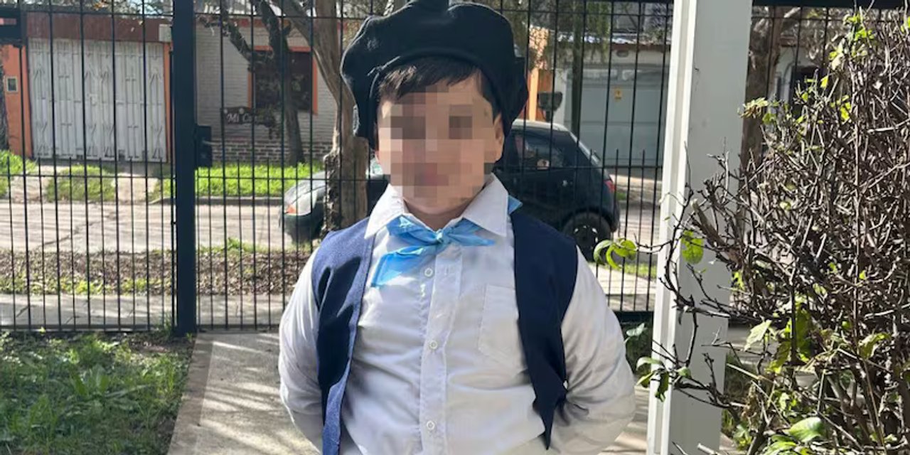 Bastián Jerez internado en el hospital antes de una nueva cirugía