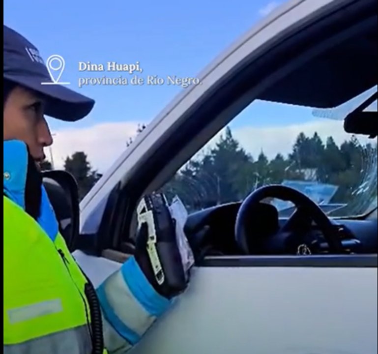 Operativo de la ANSV en Ruta Nacional 40