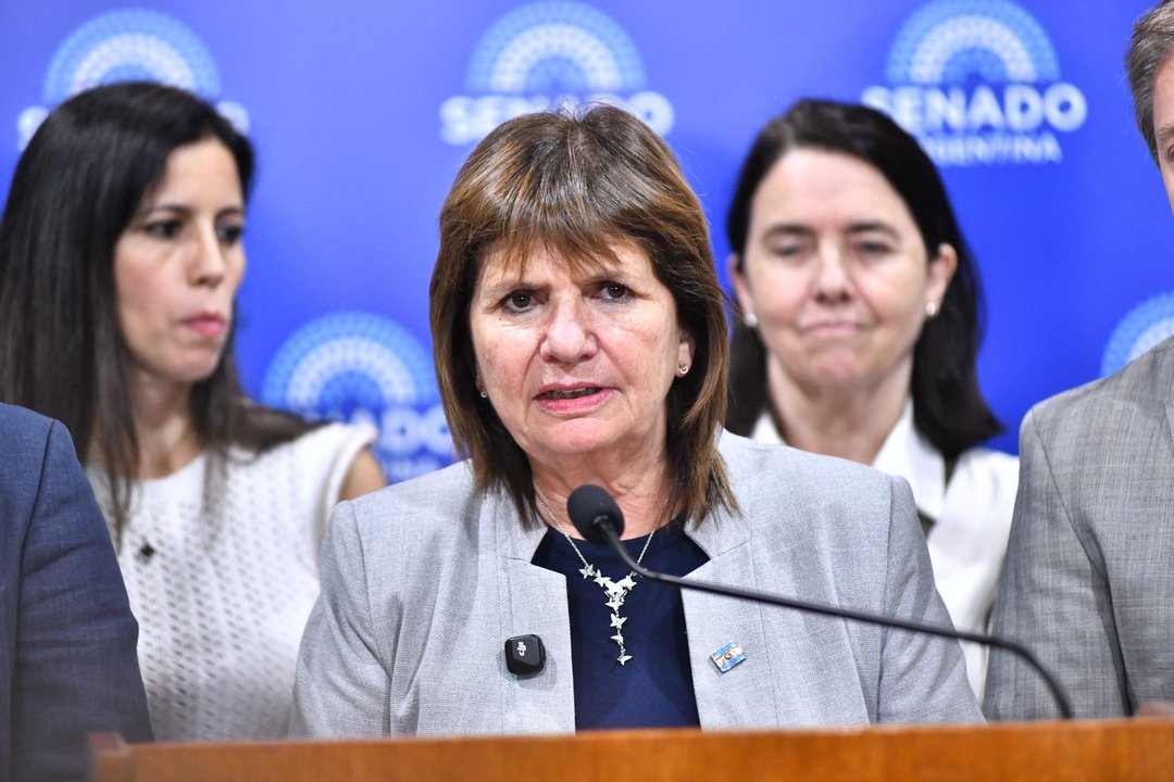 Patricia Bullrich critica el posible paro del fútbol argentino por la causa judicial contra la AFA