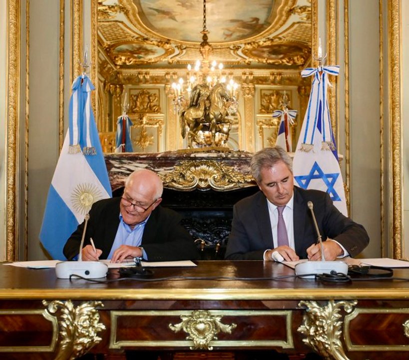 Pablo Quirno tras la firma del acuerdo turístico entre Argentina e Israel