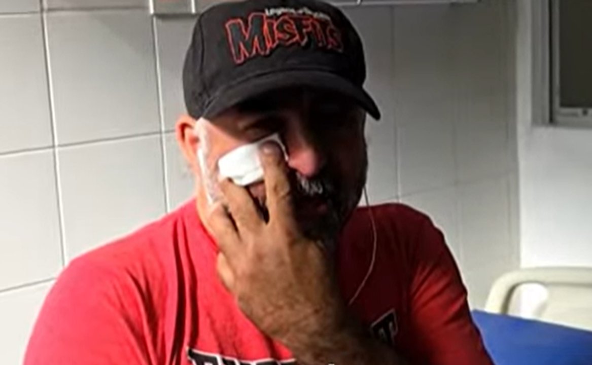 Camarógrafo de A24 agredido durante la protesta en el Congreso