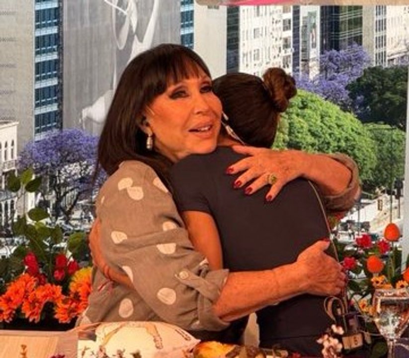 Moria Casán y Cinthia Fernández se reconcilian en el programa