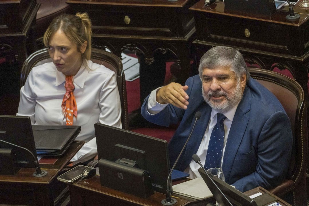 Sesión tensa en el Senado argentino