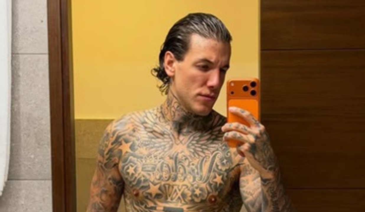 Alex Caniggia en redes sociales generando polémica