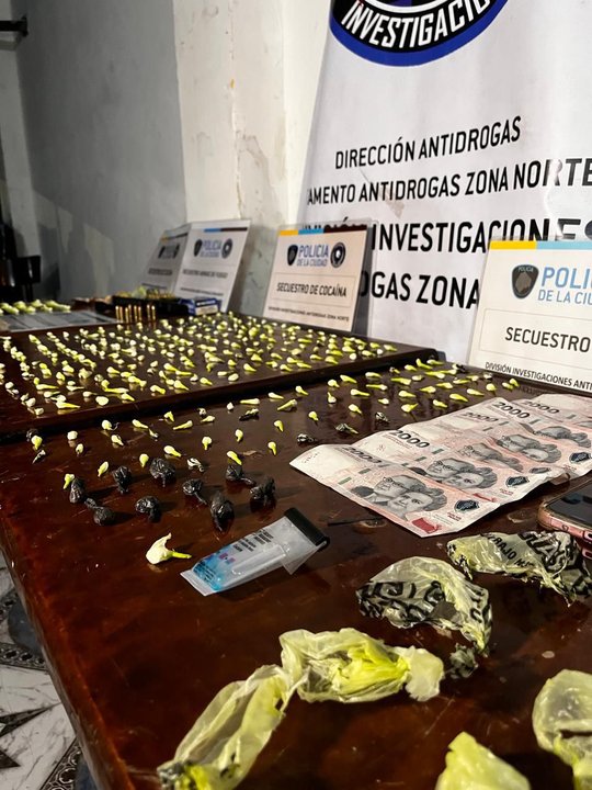 Operativo de la Policía de la Ciudad contra el narcomenudeo