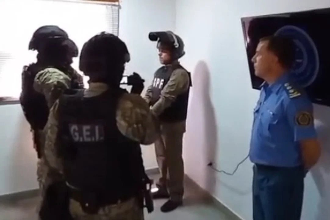 Operativo de máxima seguridad por el juicio a Leonardo Airaldi