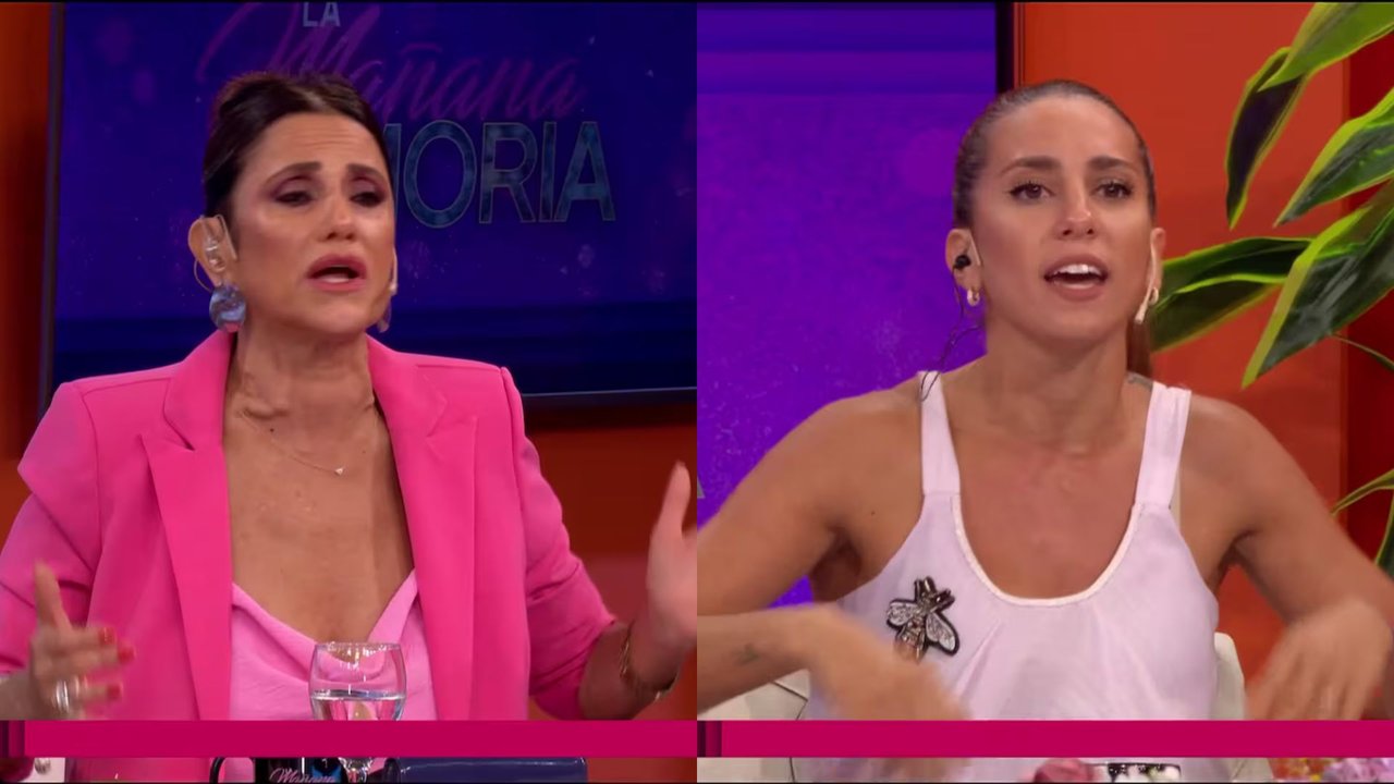 Cinthia Fernández y Fernanda Callejón en un tenso cruce televisivo