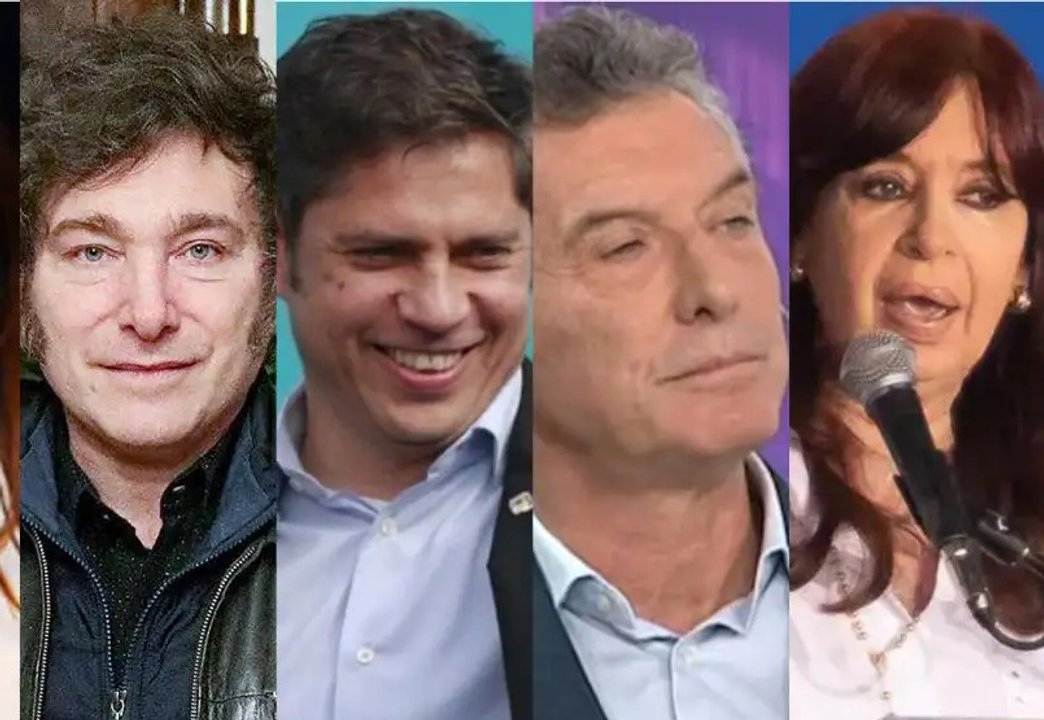 Javier Milei y otros dirigentes argentinos evaluados en una encuesta de imagen