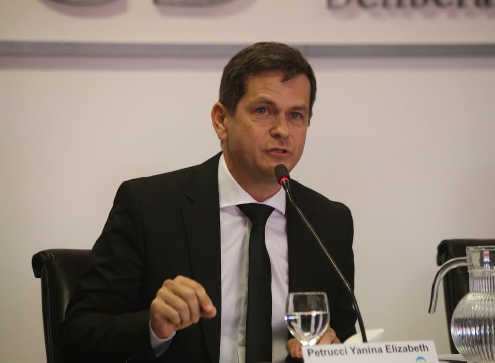 Intendente de Zárate durante la apertura de sesiones ordinarias