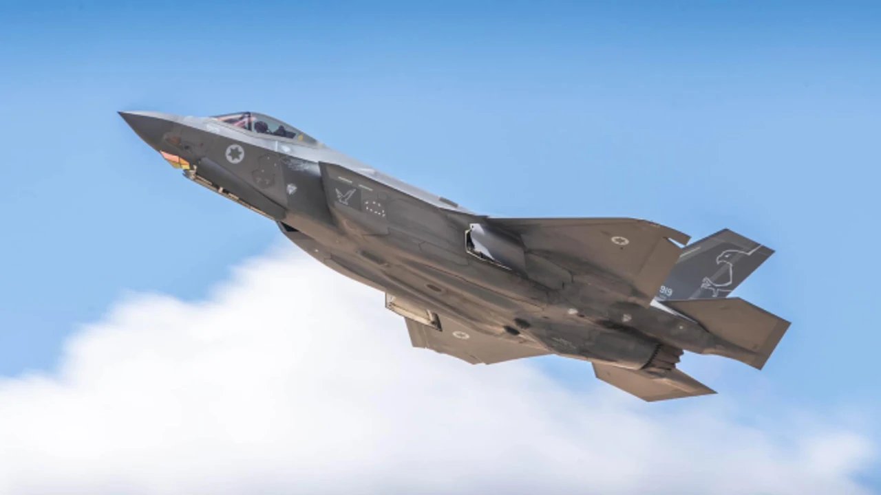 Caza F-35I Adir de la Fuerza Aérea de Israel