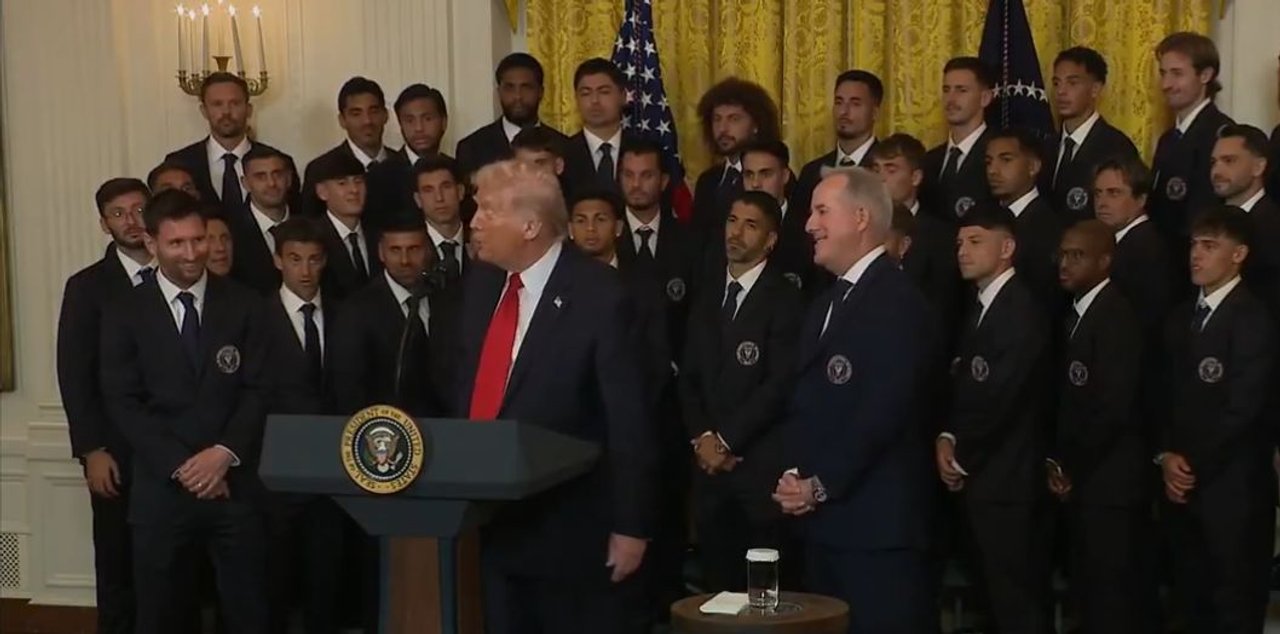 El divertido momento entre Messi y Trump: “¿Quién es el mejor?» El divertido momento entre Messi y Trump: “¿Quién es el mejor?»