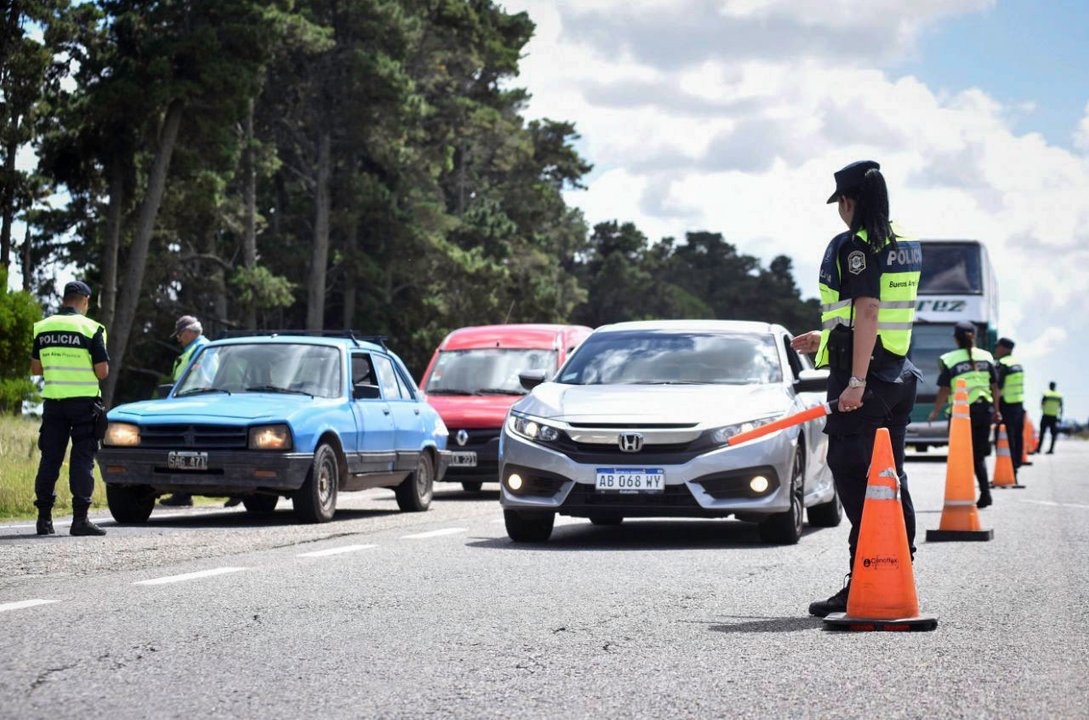 Operativo de control de alcoholemia en rutas argentinas