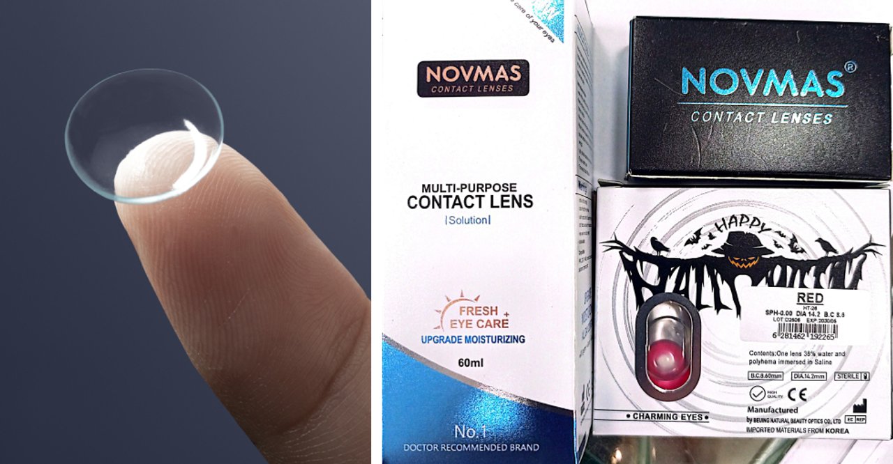 ANMAT prohíbe lentes de contacto sin registro sanitario