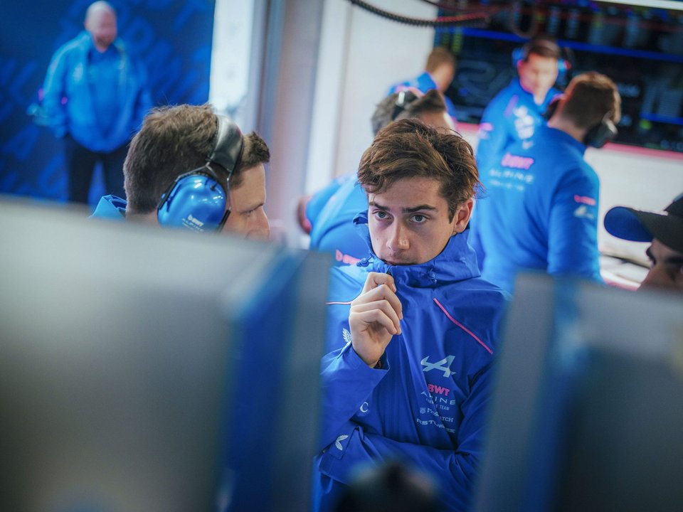 Franco Colapinto durante la clasificación del GP de Australia de Fórmula 1